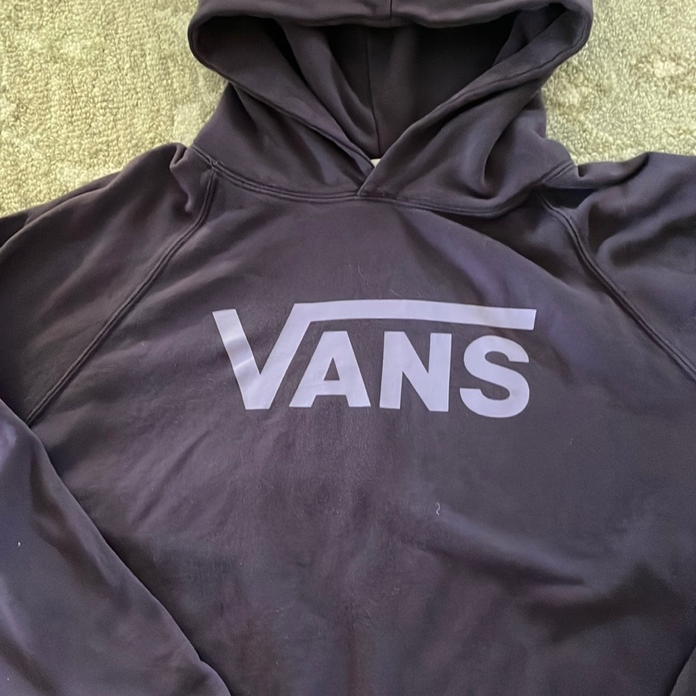 vans purple women’s sweatshirt size small
